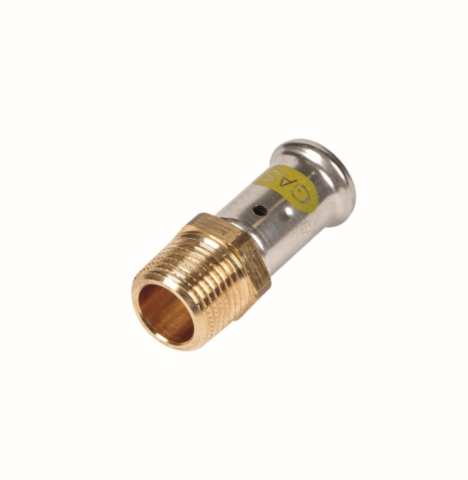   Henco Муфта НР, латунь пресс (газ), 32x1  