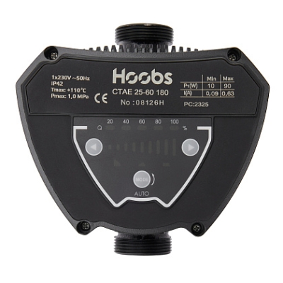 Насос циркуляционный Hoobs CTAE 25-60 180мм 90Вт 1х220В 50Гц (с гайками)