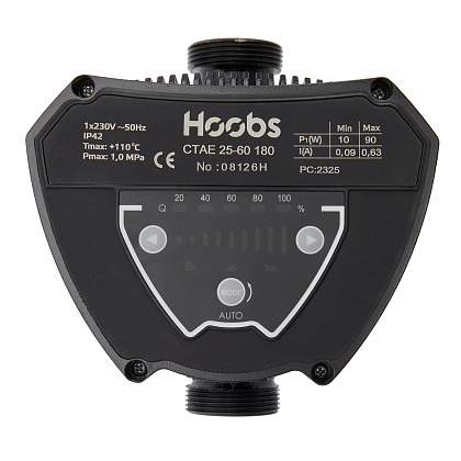 Насос циркуляционный Hoobs CTAE 25-60 180мм 90Вт 1х220В 50Гц (с гайками)  