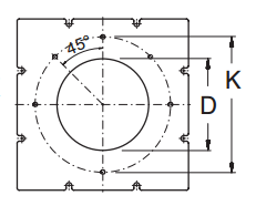 Buderus Пластина с отверстиями SB745 D230 (63029968)