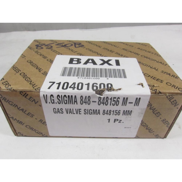   Baxi Клапан газовый SIT SIGMA 848-848156 M-M  