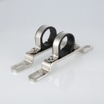 Valtec Пара низких кронштейнов для коллектора из нержавеющей стали 1 1/2