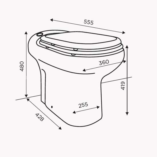 Канализационная установка SFA Sanicompact Elite  