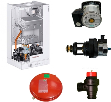 Газовый котел Viessmann Vitopend 100-W A1JB 34  