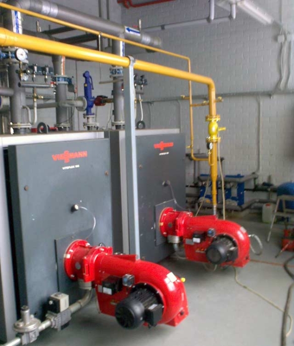 Комбинированный котёл Viessmann Vitoplex 100 PV1 410  