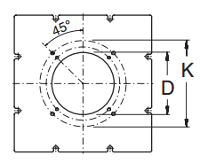 Buderus Пластина с отверстиями SB745 D195 (63029971)