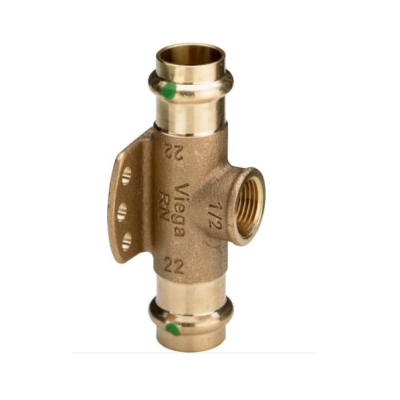 Viega Тройник-водорозетка 1/2 d=22