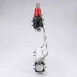 Коллектор Valtec Блок коллекторный из нержавеющей стали с регулирующими клапанами и расходомерами 1, 10 x 3/4, евр  