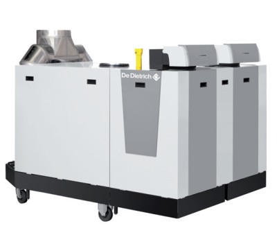 Конденсационный котёл De Dietrich C 630-1300 Eco автоматика 2DIEMATIC iSystem, установка из двух котлов 1202 кВт