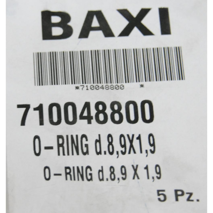   Baxi Уплотнение кольцевое 8,9X1,9  