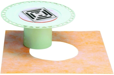 HL 370 Надставной элемент с перфорированным фланцем из ABS и решеткой из нерж.стали (для HL72, HL317)