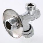 Valtec Вентиль с фильтром для подключения с/т приборов 1/2х1/2  