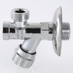 Valtec Вентиль с фильтром для подключения с/т приборов 1/2х1/2  