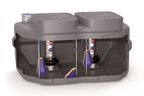 Канализационная установка Pedrollo SAR 550 - VXm 10/50-N 10м  
