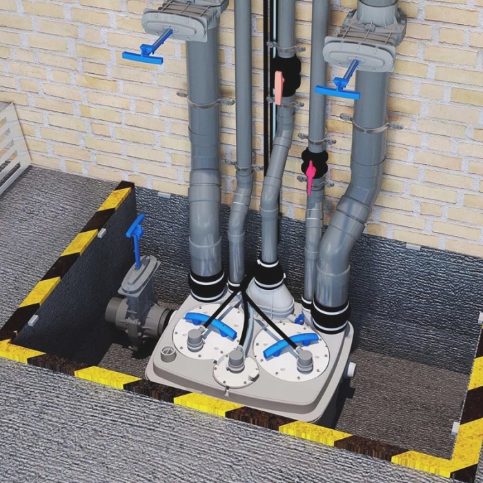 Канализационная установка SFA SANICUBIC 2 PRO  