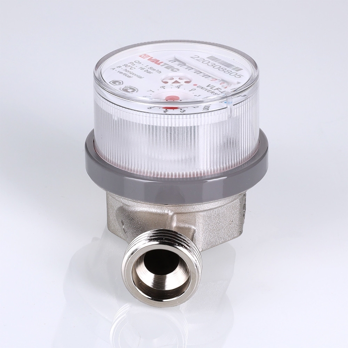 Valtec Водосчетчик унив., квартирный, БЕЗ СГОНОВ, до +90^С, 1,5м3, 1/2, 80 мм (NEW)  