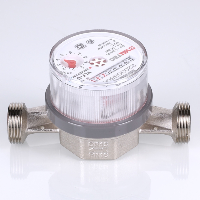 Valtec Водосчетчик унив., квартирный, БЕЗ СГОНОВ, до +90^С, 1,5м3, 1/2, 80 мм (NEW)  