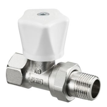 Oventrop Серия HR вентиль с ручным приводом Ду15, 1/2, PN10, проходной, с преднастр.