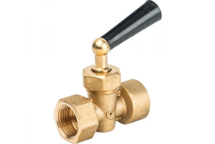 Watts RM 15-MM Запорный кран для манометра 1/2" в/в  