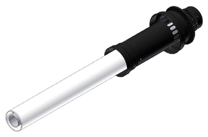 Baxi Вертикальный наконечник для коакс. трубы полипропиленовый диам. 60/100 мм -антиоблединительное испол  