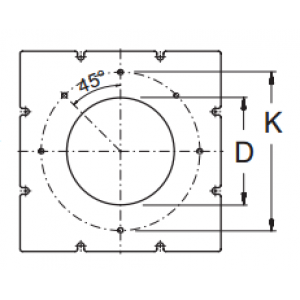 Buderus Пластина с отверстиями SB745 глухая (63032086)  