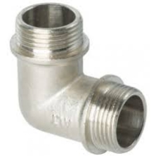 Stout Угольник НН никелированный 3/4"