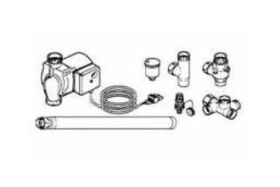 Viessmann Межсоединение котел - бойлер монтаж слева (ZK00891)