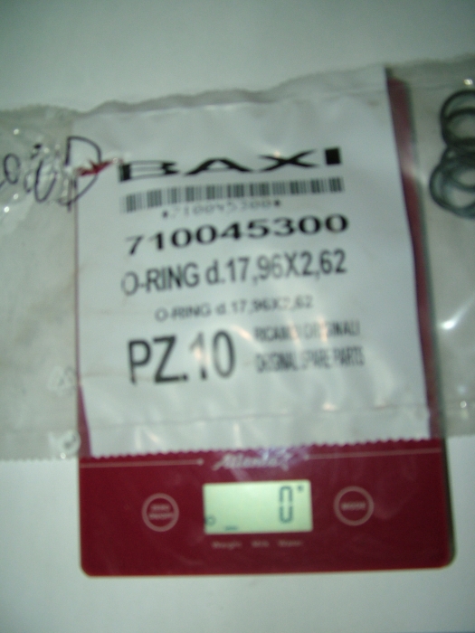   Baxi Уплотнение кольцевое d.17,96X2,62  