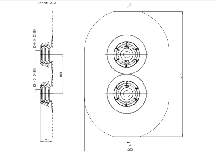 HL 800.2/40-50 Газоводонепроницаемая зластичная мембрана  