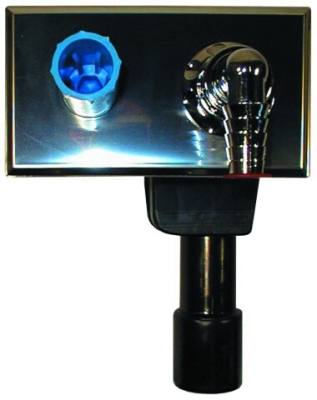 HL 405 Сифон для стиральной машины с подсоеденителем к водопроводу