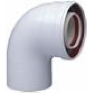 Baxi Коаксиальный отвод полипропиленовый 87°, диам. 60/100 мм для конденсационных котлов