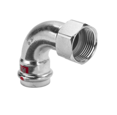 Viega Отвод пресс-В 22х3/4 оцинк.