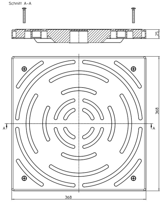 HL0635N.3 представляет собой глухую пластиковую крышку  