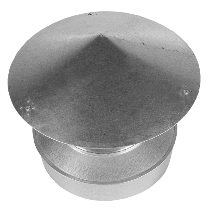 Сэндвич дымоход Дымофф Оголовок 200*120 цинк  