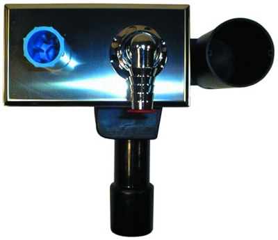 HL Встроенный сифон для стиральной или посудомоечной машины 190х110 мм