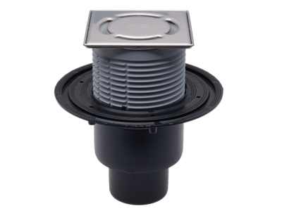 HL 310N-3000 Трап с решеткой КЛИК-КЛАК с вертикальным выпуском DN50/75/110