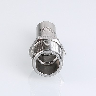 Valtec Вставка резьбовая нерж. сталь с нар.р. 22х1/2  