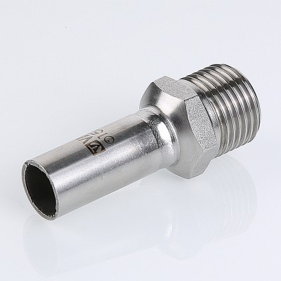 Valtec Вставка резьбовая нерж. сталь с нар.р. 22х1/2  