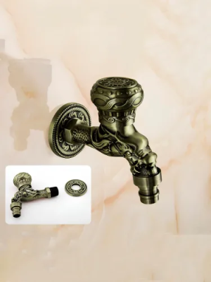 Кран моно садовый бронза DK, DK-1504