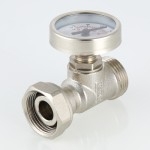 Valtec Тройник с термометром Евроконус