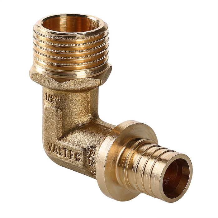 Valtec VTm.453.BG.002004 Угольник надвижной с переходом на нар.р. 20(2,8) х 1/2"  