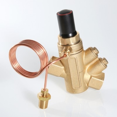 Балансировочный клапан Valtec Автоматический регулятор перепада давления регулируемый 1” 5-50 кПа  