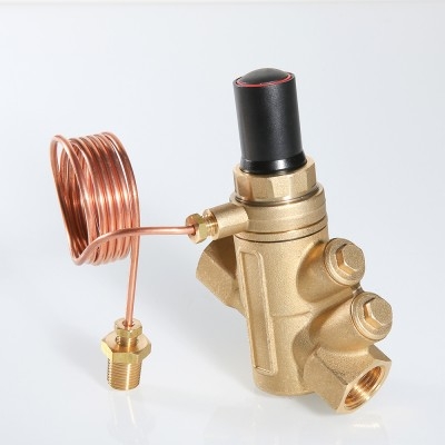 Балансировочный клапан Valtec Автоматический регулятор перепада давления регулируемый 1” 5-50 кПа  