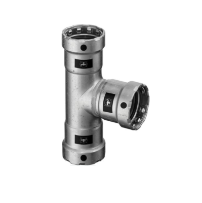 Viega Тройник пресс 1 1/2x1/2 x1 1/2 нелегир. оцинк.