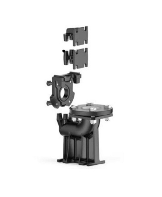 Опорное колено вертикальное Pedrollo для TR 0.75-TR 1.3