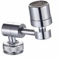 Аэратор Do.Korona DK-434 — для смесителя многофункциональный, 2-х режимный, на шарнире,