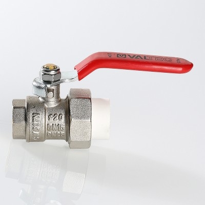 Valtec Кран латунный под PPR 25х3/4 вн. р. (с полусгоном)  