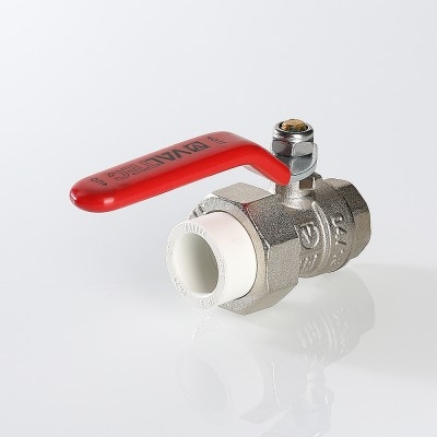 Valtec Кран латунный под PPR 25х3/4 вн. р. (с полусгоном)  