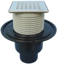 HL 310N-3120 Трап с решеткой HL3120 (КЛИК-КЛАК) с вертикальным выпуском DN50/75/110