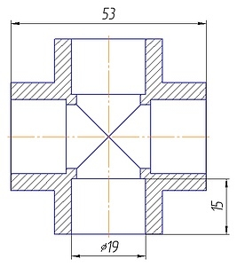 Kalde Крестовина 20  